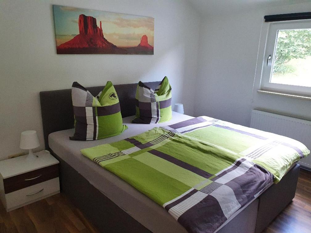 Ferienwohnung Stephanshausen Esterno foto